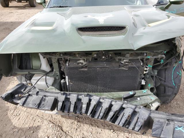 2C3CDZFJ8NH160270 - 2022 DODGE CHALLENGER R/T SCAT PACK GREEN photo 11