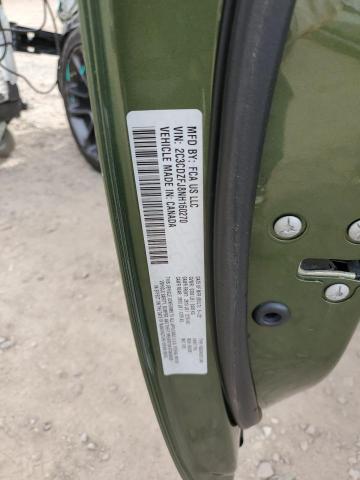 2C3CDZFJ8NH160270 - 2022 DODGE CHALLENGER R/T SCAT PACK GREEN photo 12