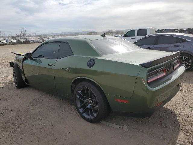 2C3CDZFJ8NH160270 - 2022 DODGE CHALLENGER R/T SCAT PACK GREEN photo 2
