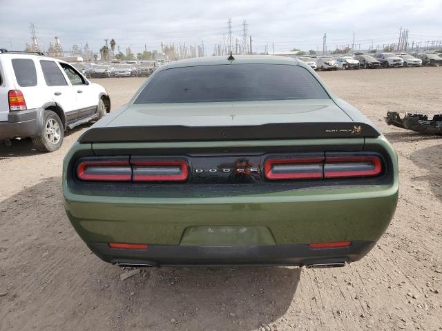 2C3CDZFJ8NH160270 - 2022 DODGE CHALLENGER R/T SCAT PACK GREEN photo 6