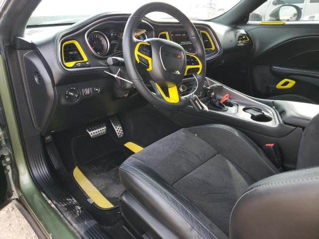 2C3CDZFJ8NH160270 - 2022 DODGE CHALLENGER R/T SCAT PACK GREEN photo 8