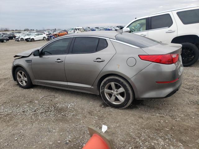 5XXGM4A75FG423217 - 2015 KIA OPTIMA LX SILVER photo 2