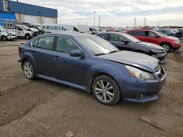 4S3BMBL62D3005990 - 2013 SUBARU LEGACY 2.5I LIMITED BLUE photo 4