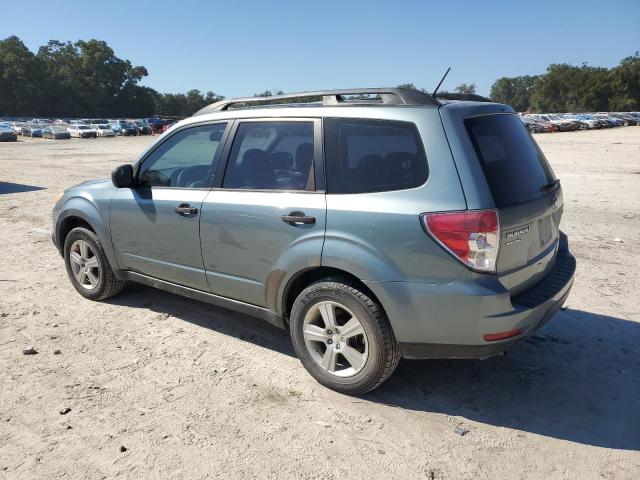 JF2SH6BC3AH798431 - 2010 SUBARU FORESTER XS Turkusowy zdjęcie 2
