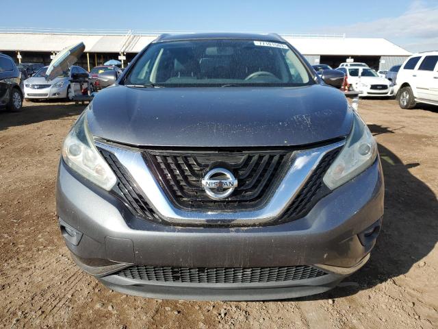 5N1AZ2MG2FN201984 - 2015 NISSAN MURANO S CHARCOAL photo 5