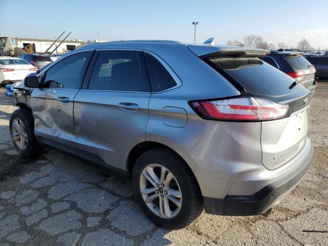 2FMPK4J94LBA61704 - 2020 FORD EDGE SEL SILVER photo 2