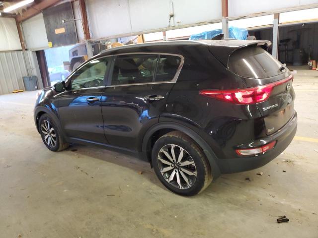 KNDPN3AC0H7266065 - 2017 KIA SPORTAGE EX BLACK photo 2