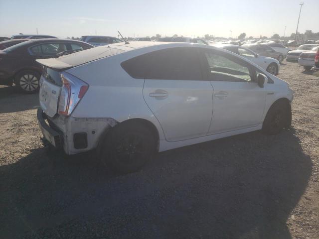 JTDKN3DU1F0441489 - 2015 TOYOTA PRIUS WHITE photo 3