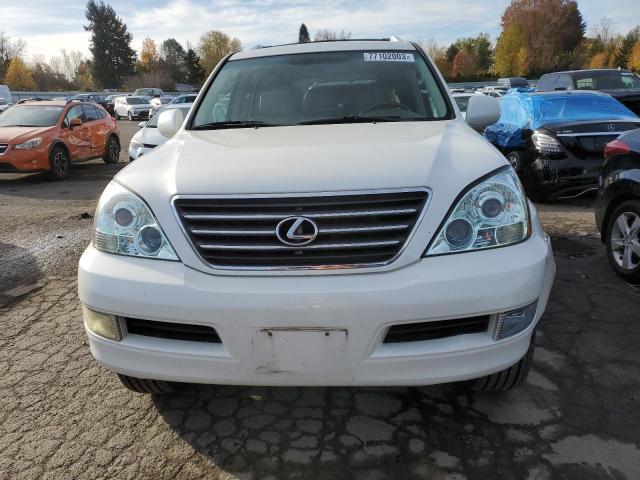 JTJBT20X280162388 - 2008 LEXUS GX 470 WHITE photo 5