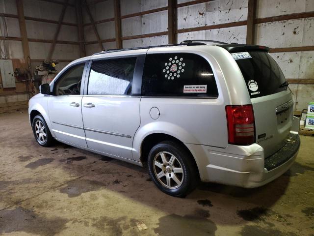 2A4RR5D10AR494259 - 2010 CHRYSLER TOWN & COU TOURING SILVER photo 2