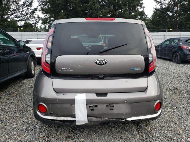 KNDJX3AE6G7017947 - 2016 KIA SOUL EV + GRAY photo 6