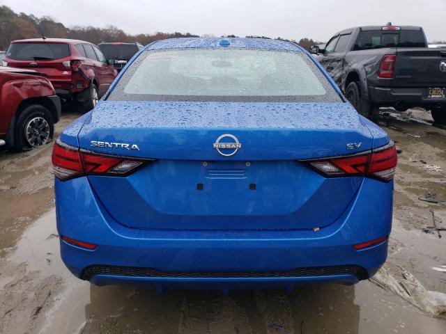 3N1AB8CV7RY223159 - 2024 NISSAN SENTRA SV BLUE photo 6