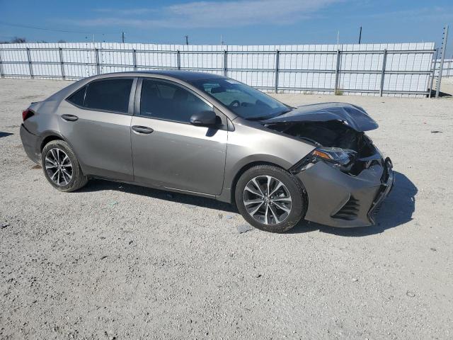 5YFBURHEXKP908305 - 2019 TOYOTA COROLLA L GRAY photo 4