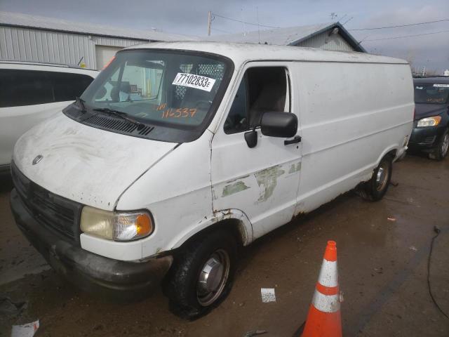 2B7HB21X8TK116537 - 1996 DODGE RAM VAN B2500 WHITE photo 1