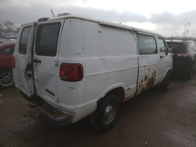 2B7HB21X8TK116537 - 1996 DODGE RAM VAN B2500 WHITE photo 3