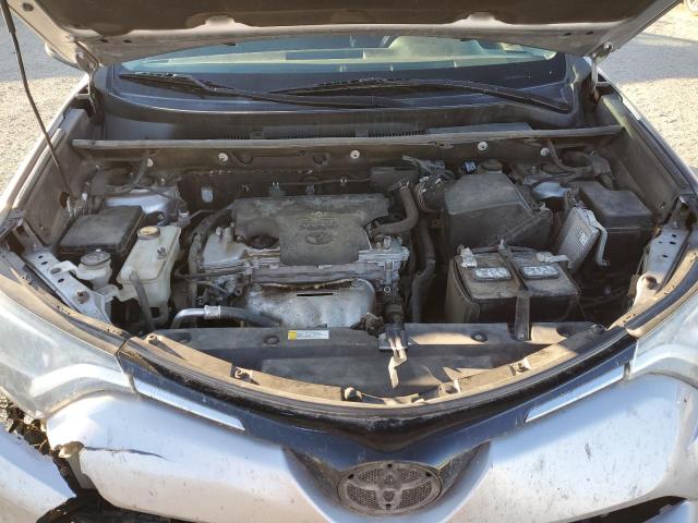 2T3BFREVXGW527193 - 2016 TOYOTA RAV4 LE SILVER photo 12