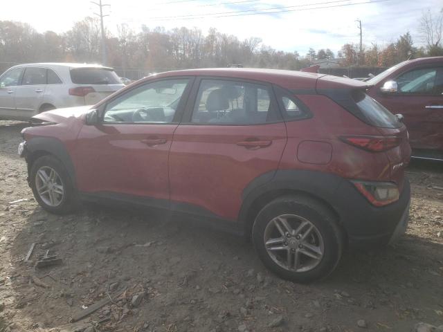 KM8K22AB4NU880825 - 2022 HYUNDAI KONA SEL RED photo 2