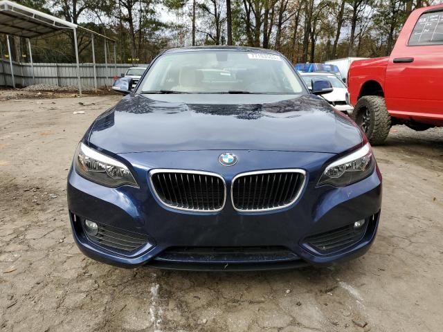 WBA1F5C55FV257106 - 2015 BMW 228 I BLUE photo 5