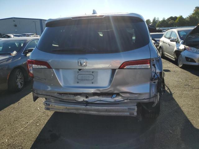 5FNYF5H31KB039813 - 2019 HONDA PILOT EX SILVER photo 6