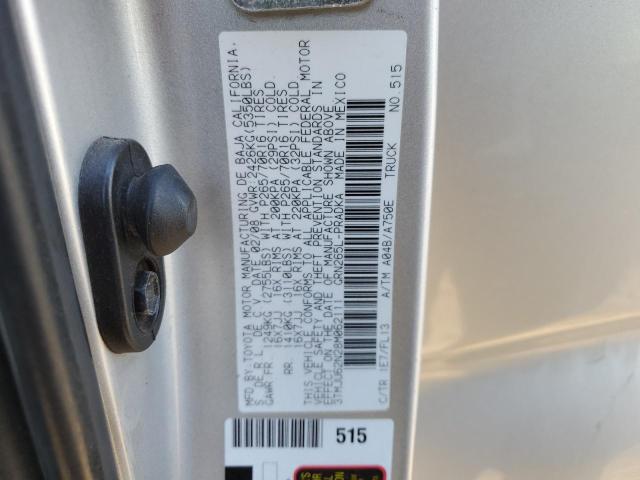 3TMJU62N28M062111 - 2008 TOYOTA TACOMA DOUBLE CAB PRERUNNER SILVER photo 12