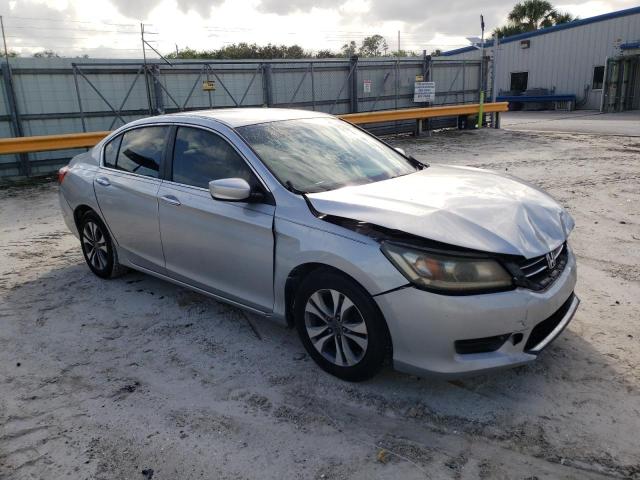 1HGCR2F38EA096124 - 2014 HONDA ACCORD LX SILVER photo 4