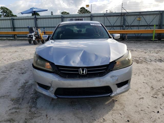 1HGCR2F38EA096124 - 2014 HONDA ACCORD LX SILVER photo 5