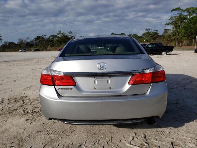 1HGCR2F38EA096124 - 2014 HONDA ACCORD LX SILVER photo 6