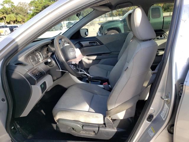 1HGCR2F38EA096124 - 2014 HONDA ACCORD LX SILVER photo 7