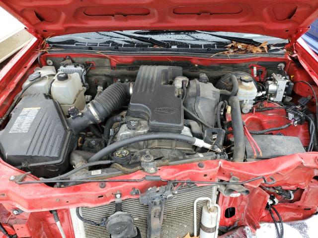 1GCCS149X78243316 - 2007 CHEVROLET COLORADO RED photo 11