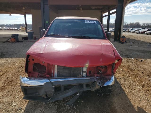 1GCCS149X78243316 - 2007 CHEVROLET COLORADO RED photo 5