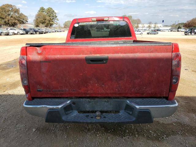 1GCCS149X78243316 - 2007 CHEVROLET COLORADO RED photo 6