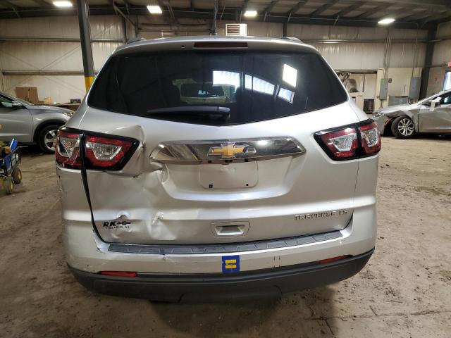 1GNKRFED3DJ243614 - 2013 CHEVROLET TRAVERSE LS SILVER photo 6