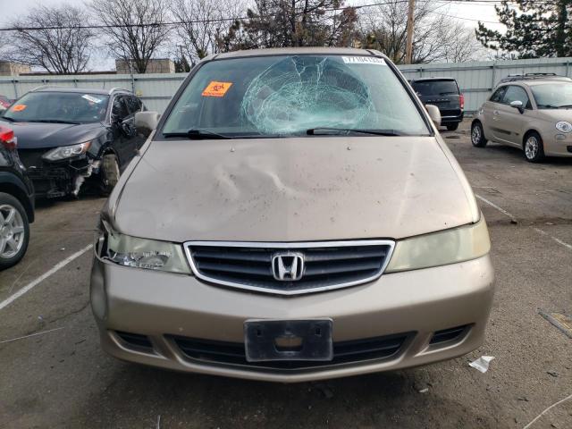 5FNRL18694B139337 - 2004 HONDA ODYSSEY EX GOLD photo 5