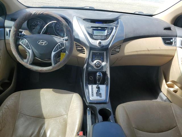 5NPDH4AE4CH150146 - 2012 HYUNDAI ELANTRA GLS TAN photo 8