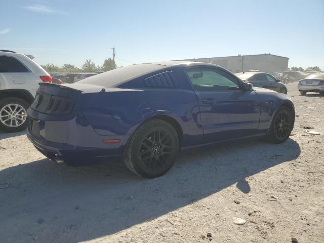 1ZVBP8AM9E5251997 - 2014 FORD MUSTANG BLUE photo 3