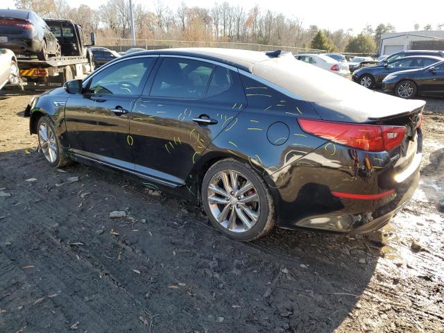 5XXGR4A69EG292395 - 2014 KIA OPTIMA SX BLACK photo 2