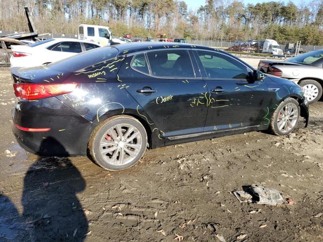 5XXGR4A69EG292395 - 2014 KIA OPTIMA SX BLACK photo 3