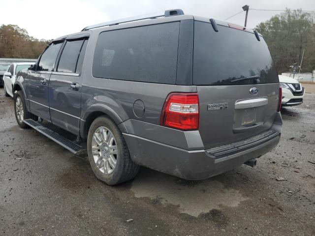 1FMJK2A51BEF04188 - 2011 FORD EXPEDITION EL LIMITED GRAY photo 2