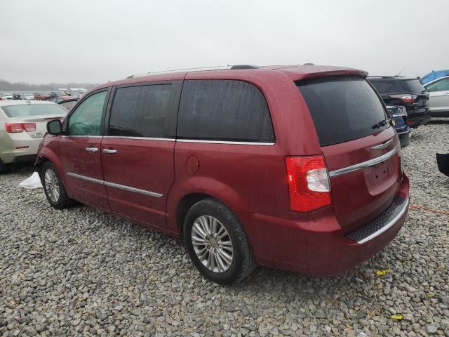 2C4RC1GG8FR526513 - 2015 CHRYSLER TOWN & COU LIMITED PLATINUM BURGUNDY photo 2