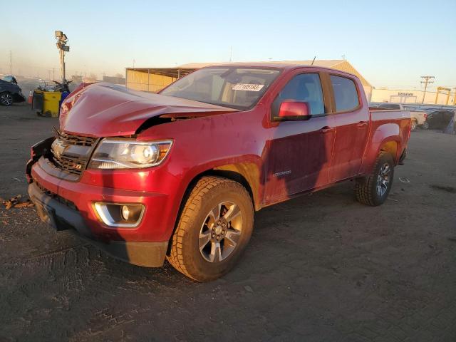 1GCGTDEN2J1104602 - 2018 CHEVROLET COLORADO Z71 BURGUNDY photo 1