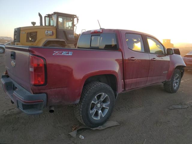 1GCGTDEN2J1104602 - 2018 CHEVROLET COLORADO Z71 BURGUNDY photo 3