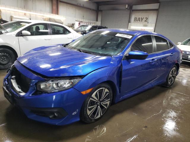 19XFC1F78HE033553 - 2017 HONDA CIVIC EXL ლურჯი ფოტო 1