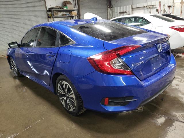 19XFC1F78HE033553 - 2017 HONDA CIVIC EXL ლურჯი ფოტო 2