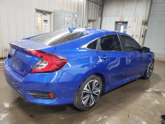 19XFC1F78HE033553 - 2017 HONDA CIVIC EXL ლურჯი ფოტო 3