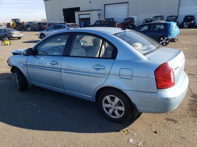 KMHCN46C29U294896 - 2009 HYUNDAI ACCENT GLS BLUE photo 2