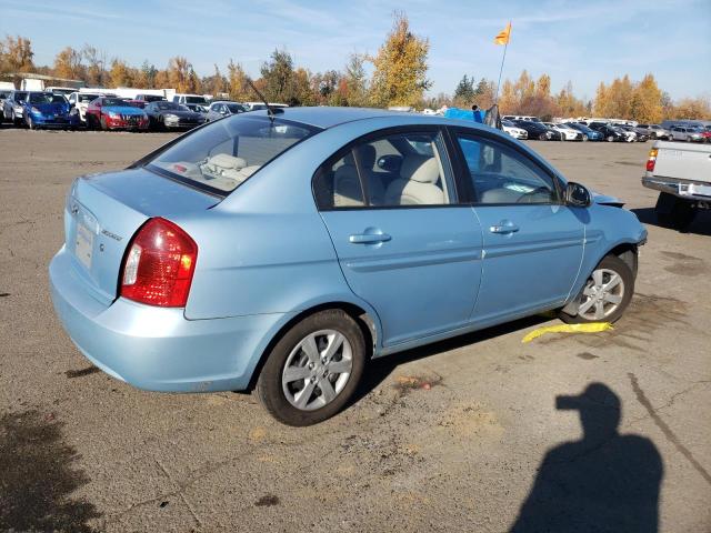 KMHCN46C29U294896 - 2009 HYUNDAI ACCENT GLS BLUE photo 3