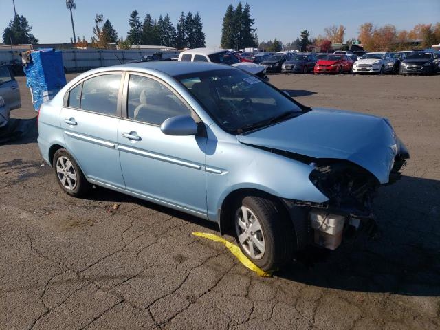 KMHCN46C29U294896 - 2009 HYUNDAI ACCENT GLS BLUE photo 4