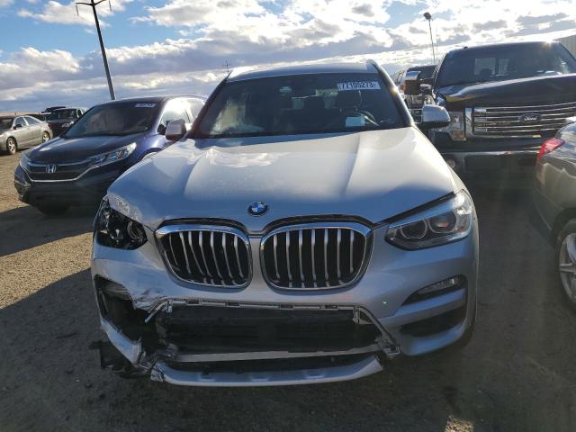 5UXTR9C58KLP82840 - 2019 BMW X3 XDRIVE30I SILVER photo 5