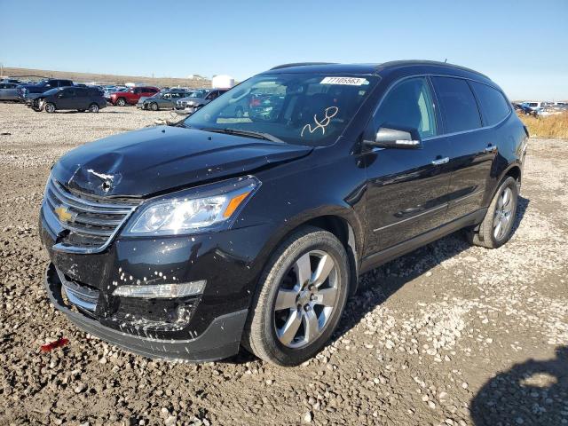 1GNKVLKD4DJ262963 - 2013 CHEVROLET TRAVERSE LTZ BLACK photo 1