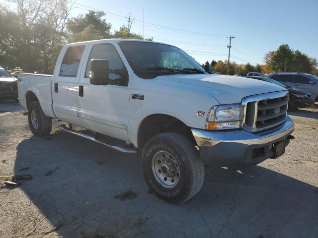 1FTNW21S91EA22597 - 2001 FORD F250 SUPER DUTY WHITE photo 4